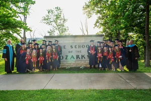 Picture of School of the Ozarks graduation class